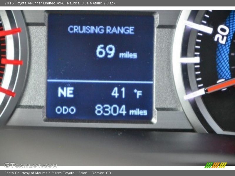 Nautical Blue Metallic / Black 2016 Toyota 4Runner Limited 4x4