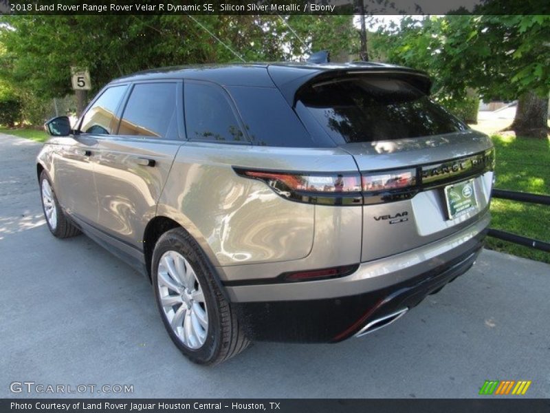 Silicon Silver Metallic / Ebony 2018 Land Rover Range Rover Velar R Dynamic SE