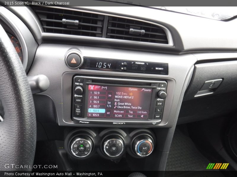 Black / Dark Charcoal 2015 Scion tC