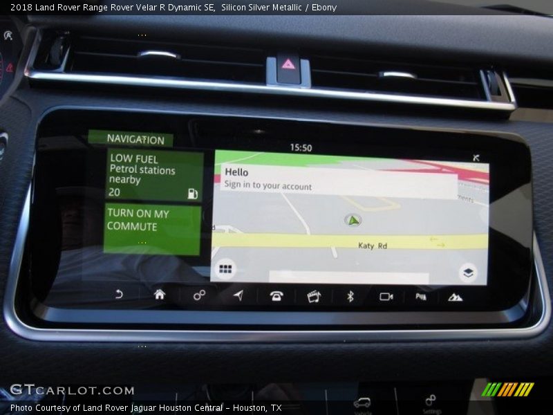 Silicon Silver Metallic / Ebony 2018 Land Rover Range Rover Velar R Dynamic SE