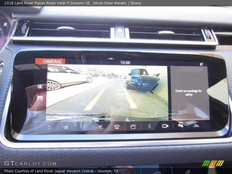 Silicon Silver Metallic / Ebony 2018 Land Rover Range Rover Velar R Dynamic SE