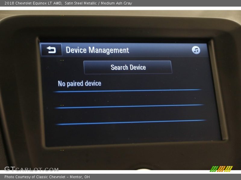 Satin Steel Metallic / Medium Ash Gray 2018 Chevrolet Equinox LT AWD