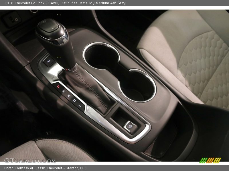 Satin Steel Metallic / Medium Ash Gray 2018 Chevrolet Equinox LT AWD