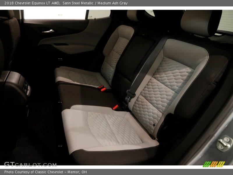 Satin Steel Metallic / Medium Ash Gray 2018 Chevrolet Equinox LT AWD