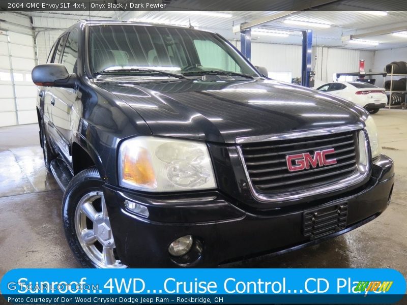 Onyx Black / Dark Pewter 2004 GMC Envoy SLT 4x4