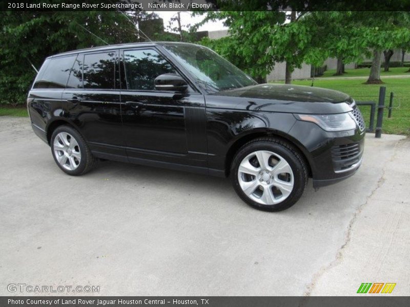 Narvik Black / Ebony 2018 Land Rover Range Rover Supercharged