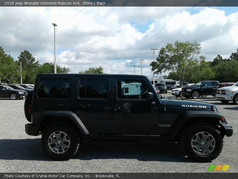 Rhino / Black 2018 Jeep Wrangler Unlimited Rubicon 4x4
