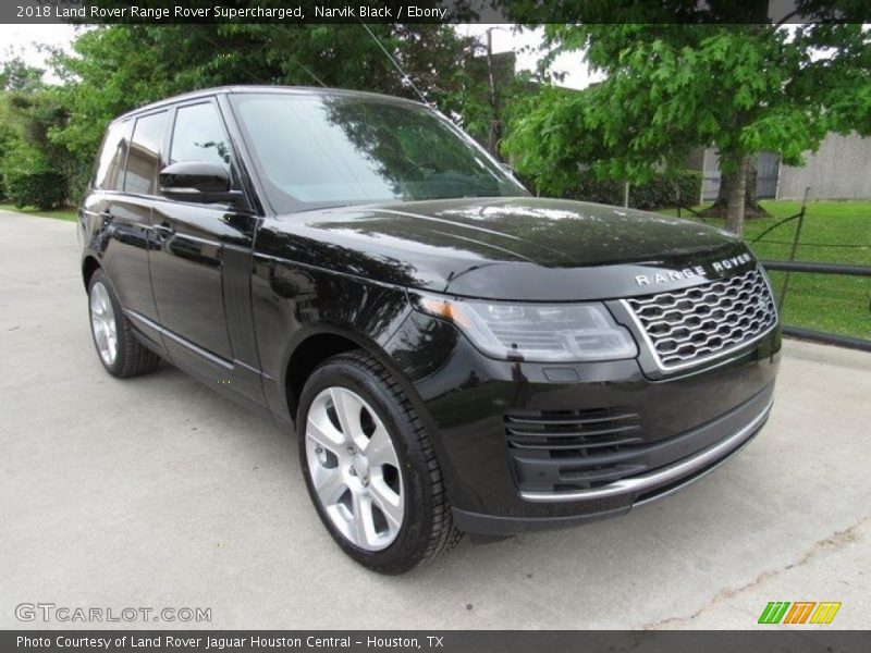 Narvik Black / Ebony 2018 Land Rover Range Rover Supercharged
