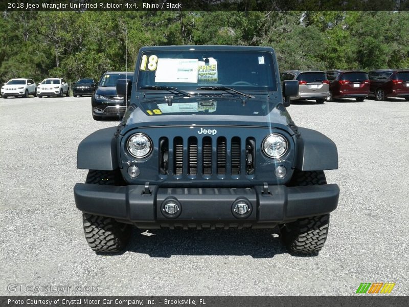 Rhino / Black 2018 Jeep Wrangler Unlimited Rubicon 4x4