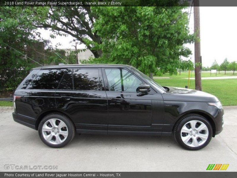 Narvik Black / Ebony 2018 Land Rover Range Rover Supercharged