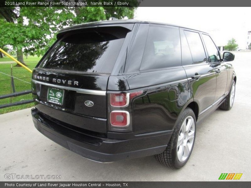 Narvik Black / Ebony 2018 Land Rover Range Rover Supercharged