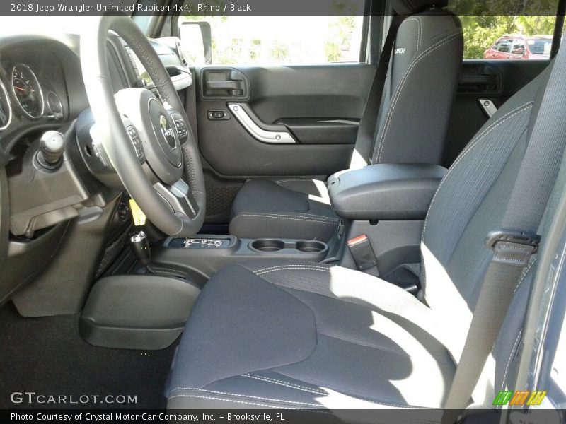 Rhino / Black 2018 Jeep Wrangler Unlimited Rubicon 4x4