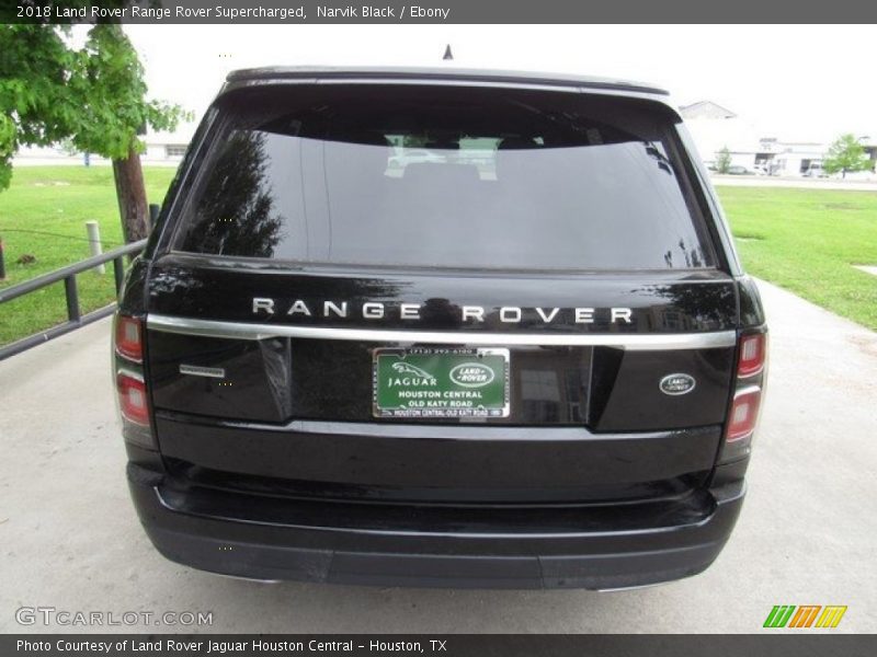 Narvik Black / Ebony 2018 Land Rover Range Rover Supercharged