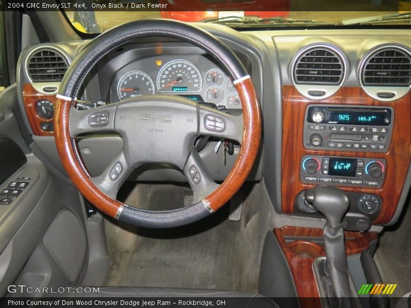 Onyx Black / Dark Pewter 2004 GMC Envoy SLT 4x4