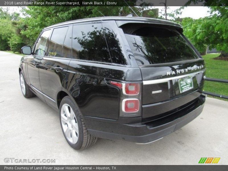 Narvik Black / Ebony 2018 Land Rover Range Rover Supercharged