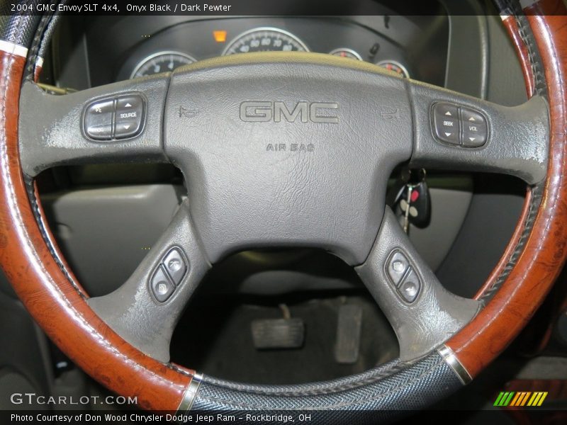 Onyx Black / Dark Pewter 2004 GMC Envoy SLT 4x4