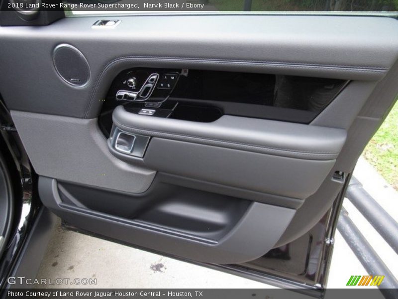 Narvik Black / Ebony 2018 Land Rover Range Rover Supercharged