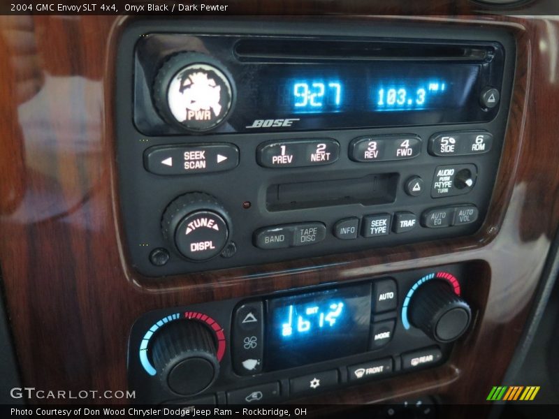 Onyx Black / Dark Pewter 2004 GMC Envoy SLT 4x4