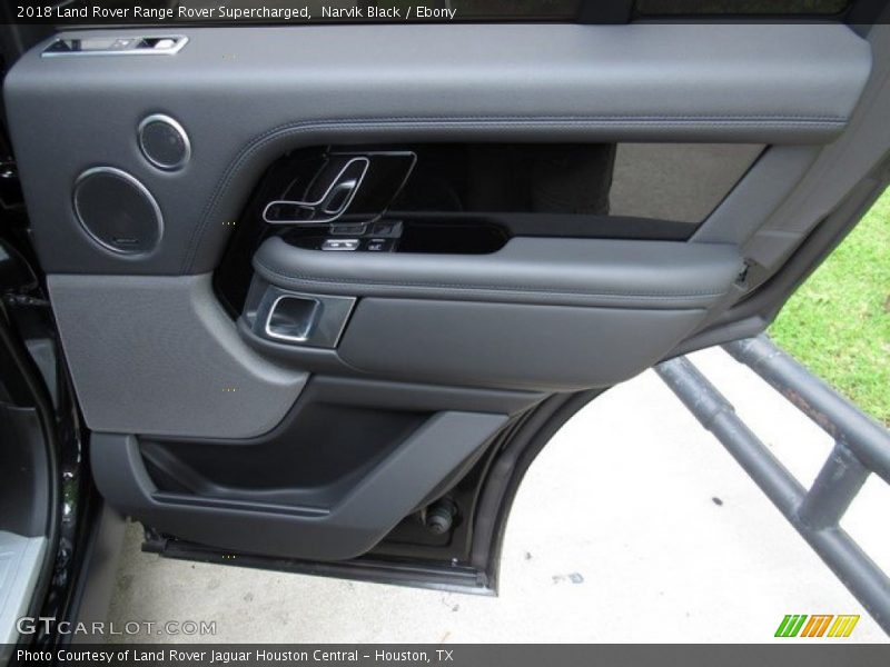 Narvik Black / Ebony 2018 Land Rover Range Rover Supercharged