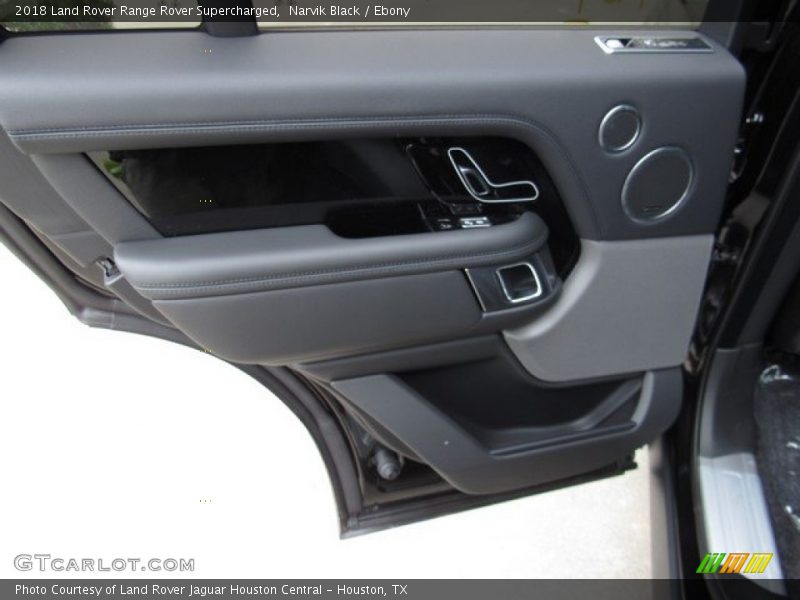 Narvik Black / Ebony 2018 Land Rover Range Rover Supercharged