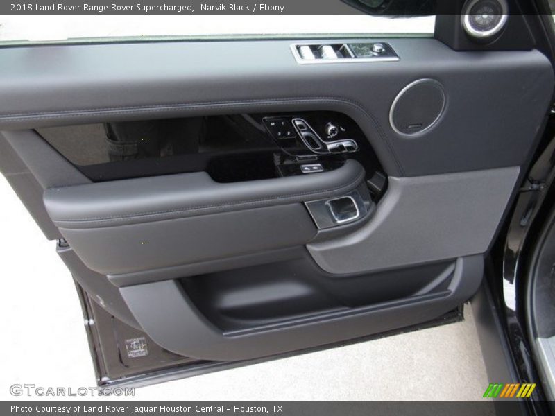 Narvik Black / Ebony 2018 Land Rover Range Rover Supercharged