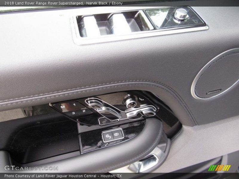 Narvik Black / Ebony 2018 Land Rover Range Rover Supercharged