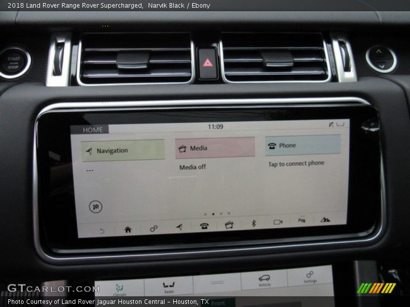 Narvik Black / Ebony 2018 Land Rover Range Rover Supercharged