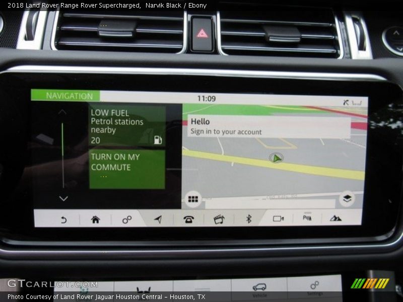 Narvik Black / Ebony 2018 Land Rover Range Rover Supercharged