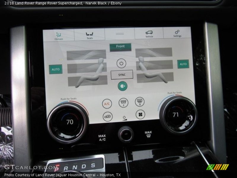 Narvik Black / Ebony 2018 Land Rover Range Rover Supercharged