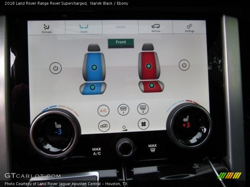 Narvik Black / Ebony 2018 Land Rover Range Rover Supercharged