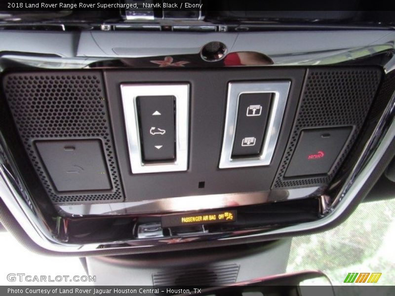 Narvik Black / Ebony 2018 Land Rover Range Rover Supercharged