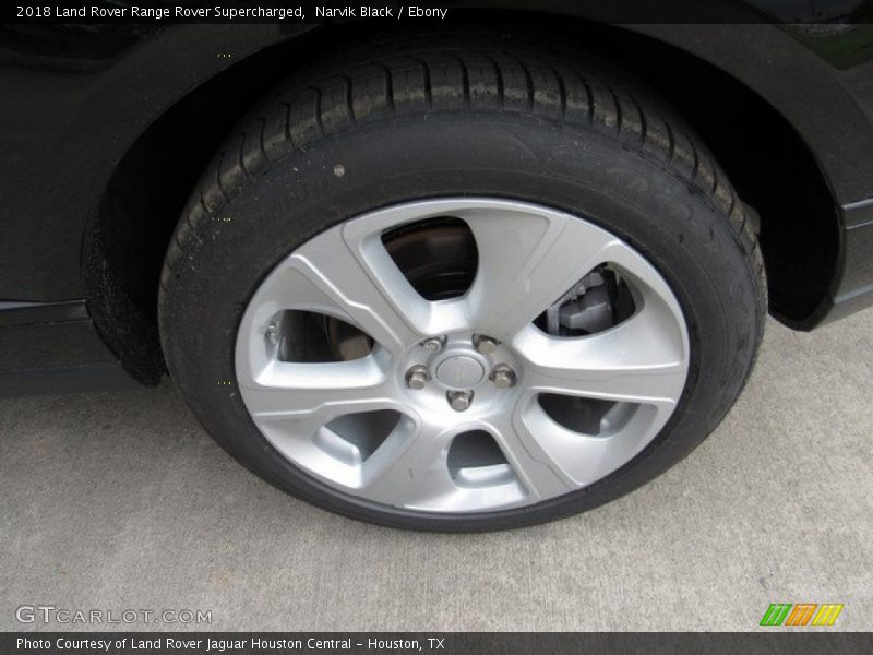 Narvik Black / Ebony 2018 Land Rover Range Rover Supercharged