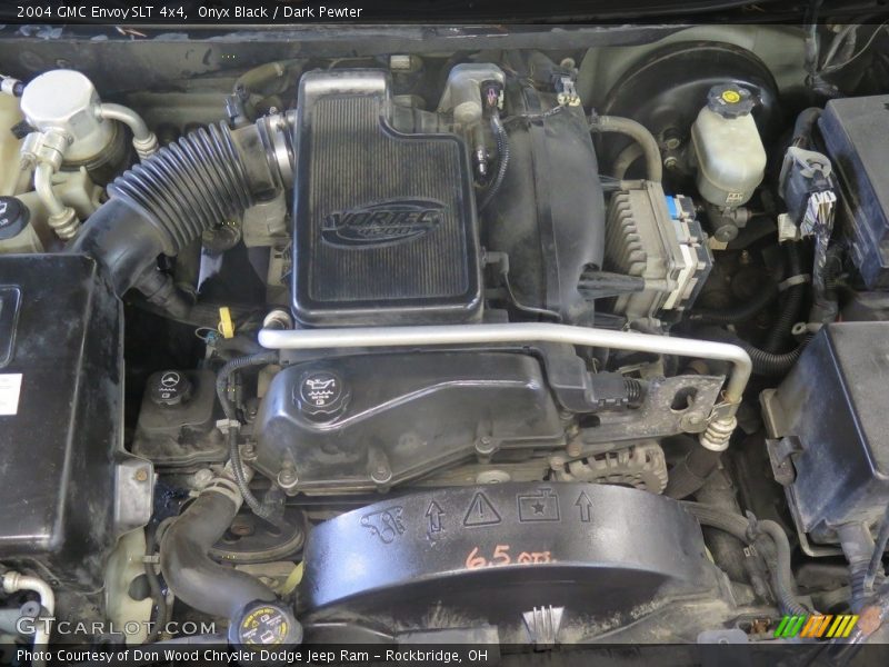 Onyx Black / Dark Pewter 2004 GMC Envoy SLT 4x4