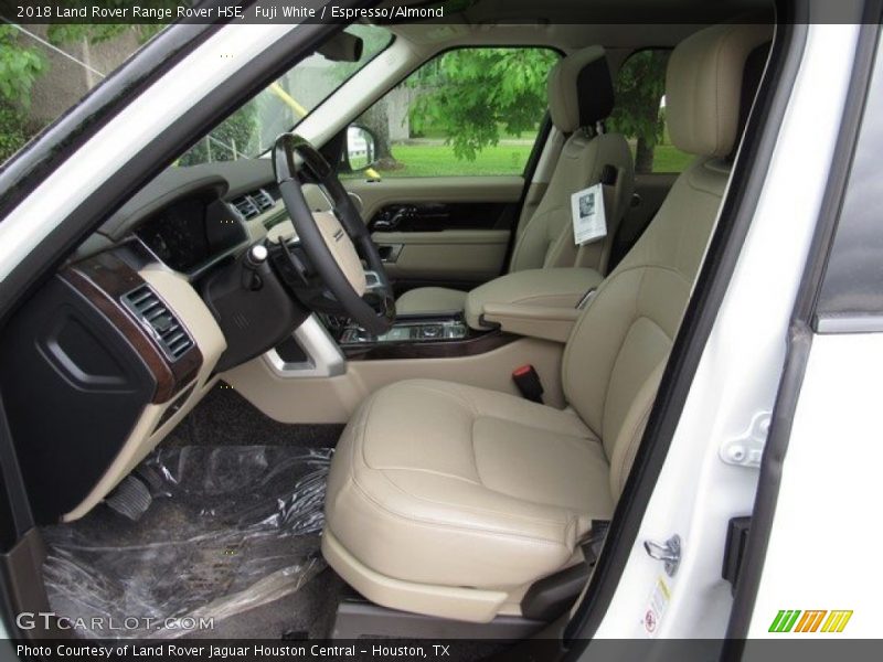  2018 Range Rover HSE Espresso/Almond Interior