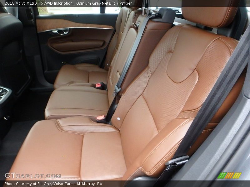 Osmium Grey Metallic / Amber 2018 Volvo XC90 T6 AWD Inscription