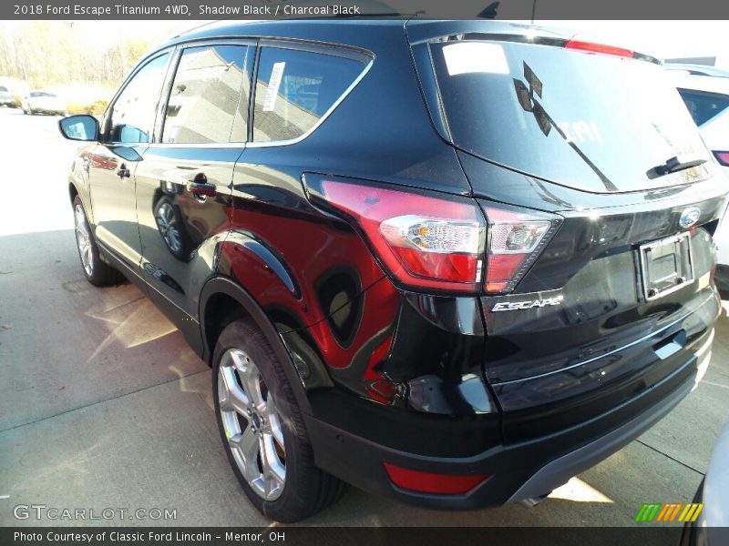 Shadow Black / Charcoal Black 2018 Ford Escape Titanium 4WD