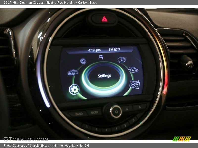 Blazing Red Metallic / Carbon Black 2017 Mini Clubman Cooper