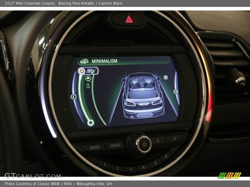 Blazing Red Metallic / Carbon Black 2017 Mini Clubman Cooper