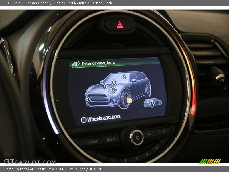Blazing Red Metallic / Carbon Black 2017 Mini Clubman Cooper