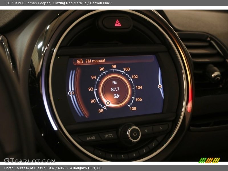 Blazing Red Metallic / Carbon Black 2017 Mini Clubman Cooper