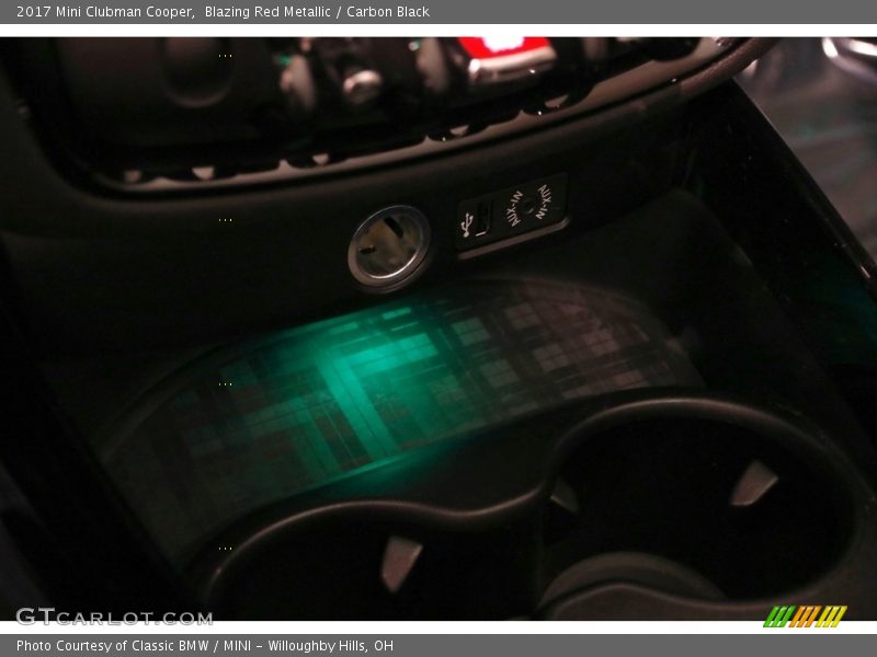 Blazing Red Metallic / Carbon Black 2017 Mini Clubman Cooper