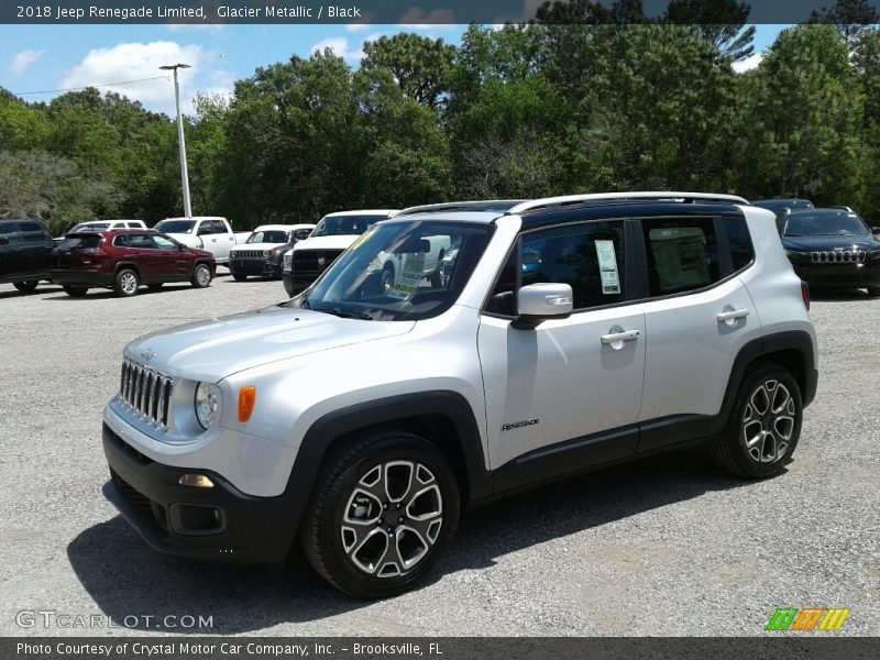 Front 3/4 View of 2018 Renegade Limited