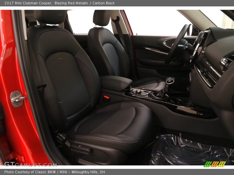 Blazing Red Metallic / Carbon Black 2017 Mini Clubman Cooper