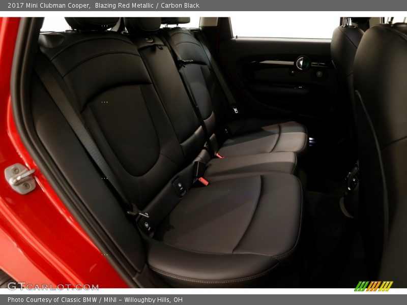 Blazing Red Metallic / Carbon Black 2017 Mini Clubman Cooper