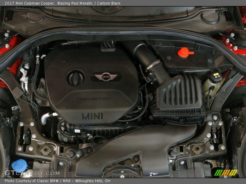 Blazing Red Metallic / Carbon Black 2017 Mini Clubman Cooper