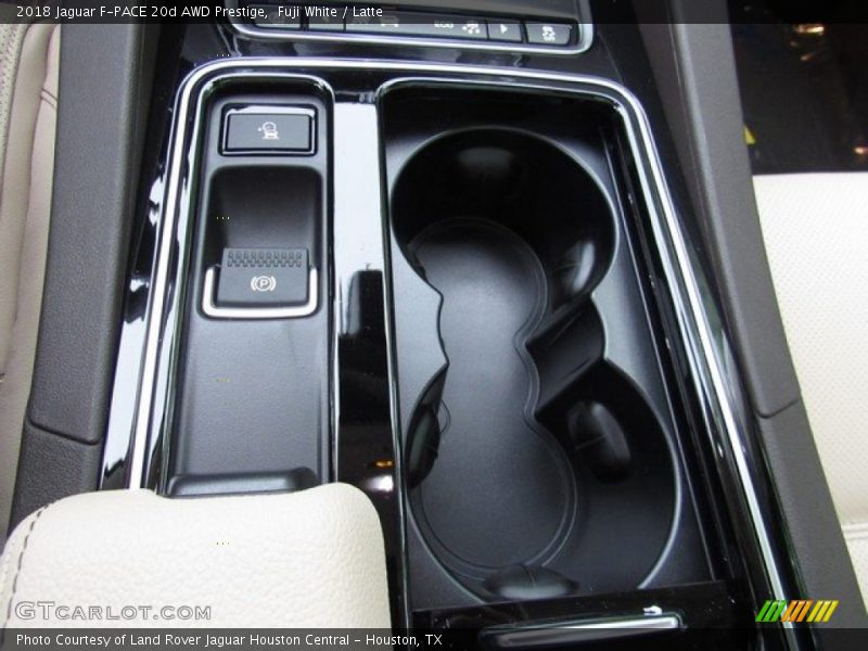 Fuji White / Latte 2018 Jaguar F-PACE 20d AWD Prestige