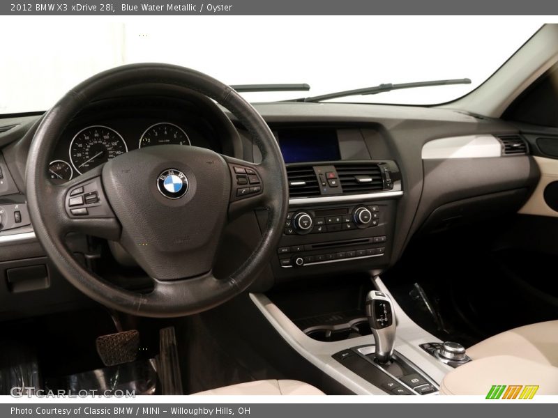 Blue Water Metallic / Oyster 2012 BMW X3 xDrive 28i