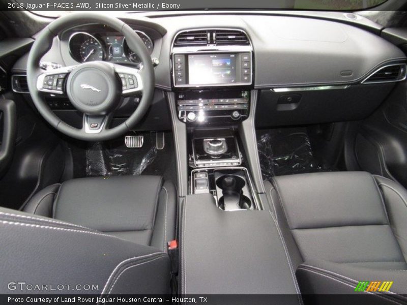 Dashboard of 2018 F-PACE S AWD