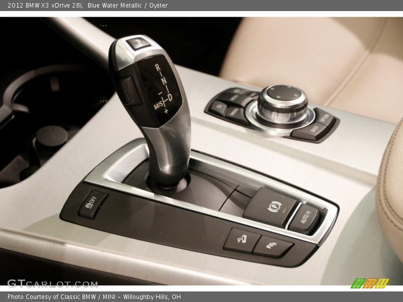 Blue Water Metallic / Oyster 2012 BMW X3 xDrive 28i