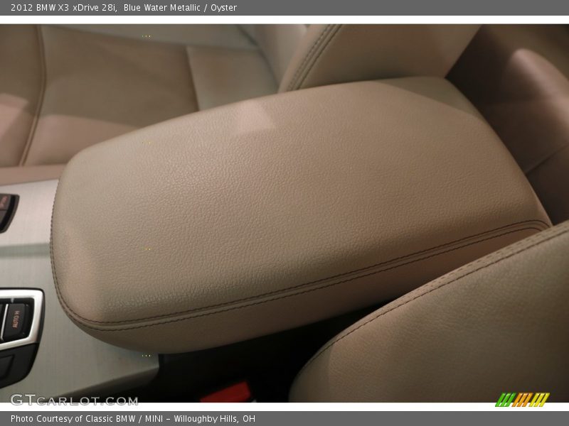 Blue Water Metallic / Oyster 2012 BMW X3 xDrive 28i